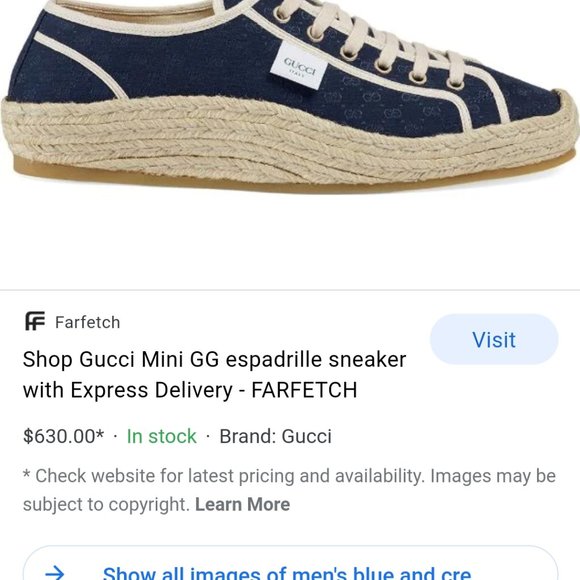 Authentic Gucci Shoes